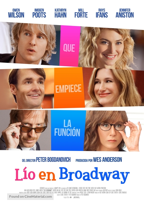 She&#039;s Funny That Way - Spanish Movie Poster