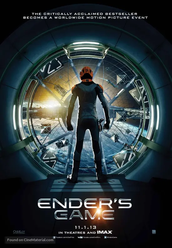 Ender&#039;s Game - Canadian Movie Poster