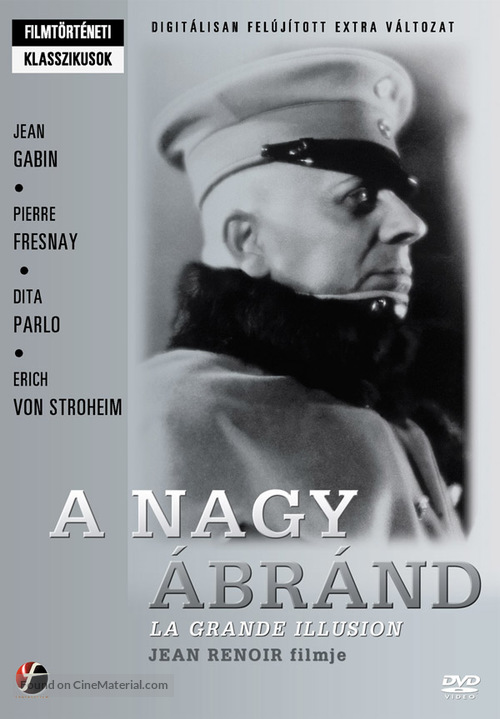 La grande illusion - Hungarian DVD movie cover