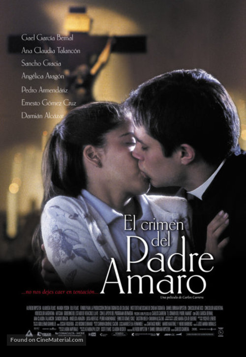 El crimen del Padre Amaro - Mexican Movie Poster