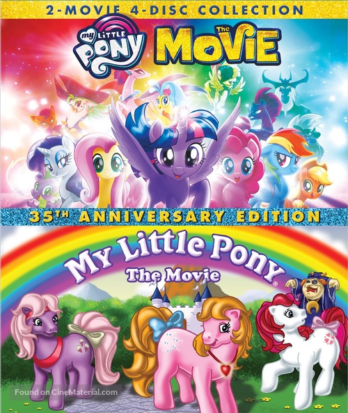 My Little Pony: The Movie - Blu-Ray movie cover