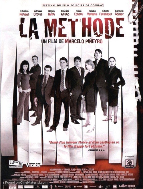 M&eacute;todo, El - French Movie Poster