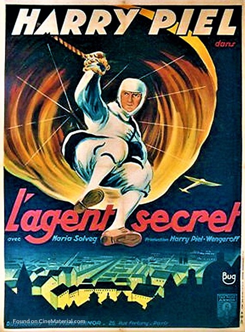 Der Geheimagent - French Movie Poster
