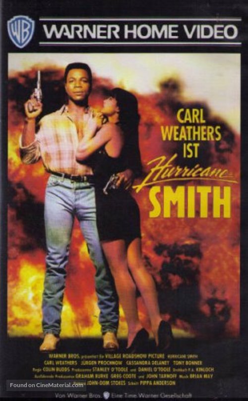 Hurricane Smith - German VHS movie cover