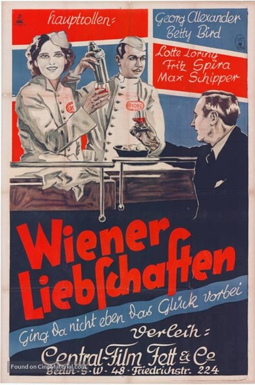 Wiener Liebschaften - German Movie Poster