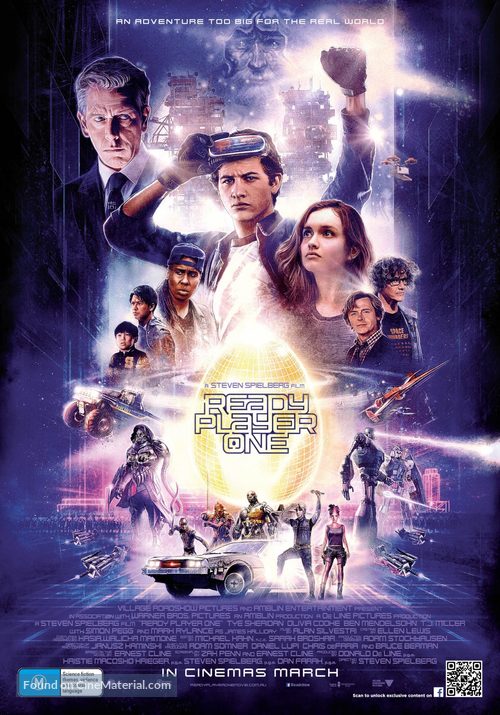 Ready Player One - Australian Movie Poster