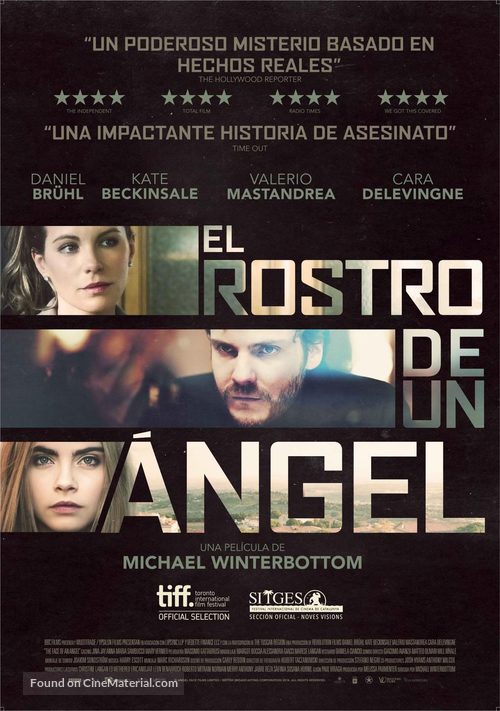 The Face of an Angel - Spanish Movie Poster