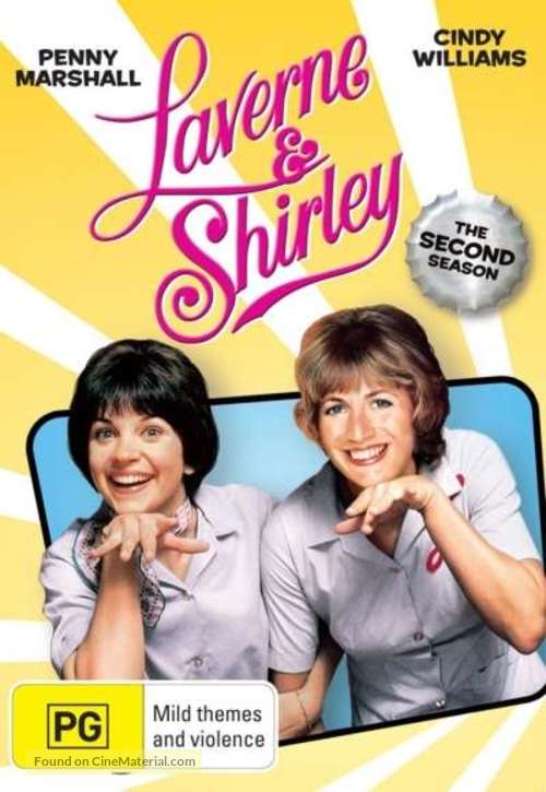 &quot;Laverne &amp; Shirley&quot; - Australian DVD movie cover