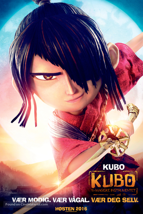 Kubo and the Two Strings - Norwegian Movie Poster