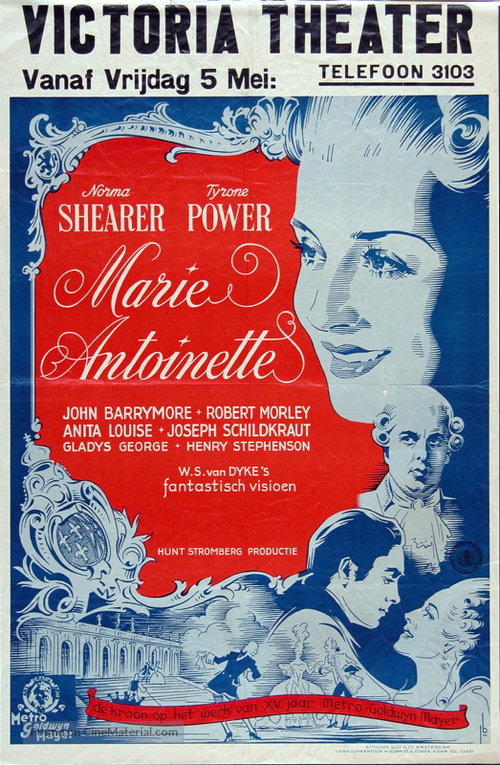 Marie Antoinette - Dutch Movie Poster