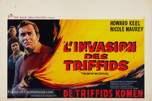 The Day of the Triffids - Belgian Movie Poster