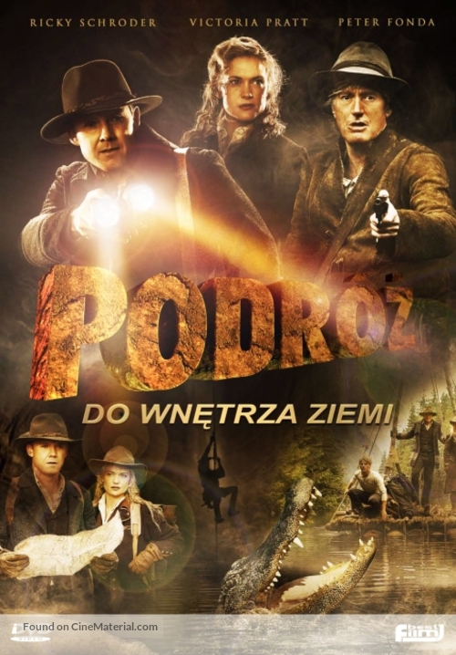 Journey to the Center of the Earth - Polish Movie Cover