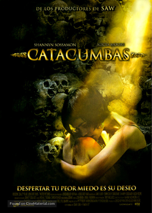 Catacombs - Portuguese Movie Cover