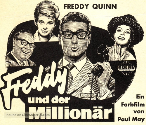 Freddy und der Million&auml;r - German poster