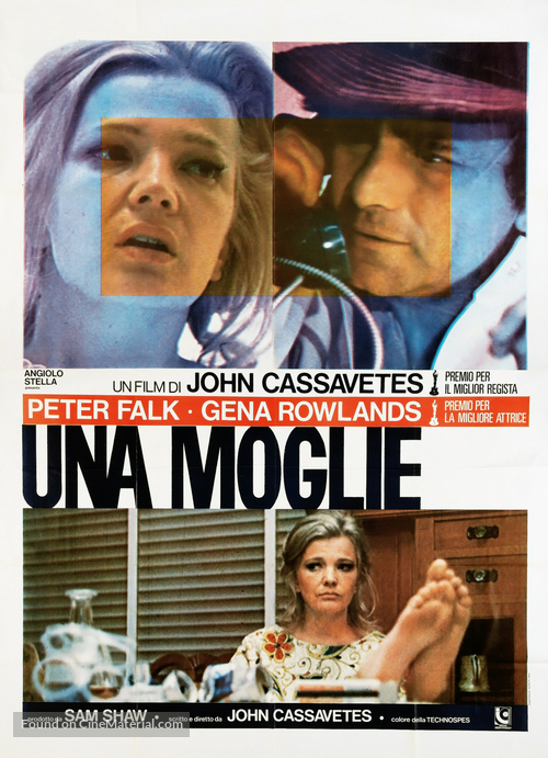 A Woman Under the Influence - Italian Movie Poster