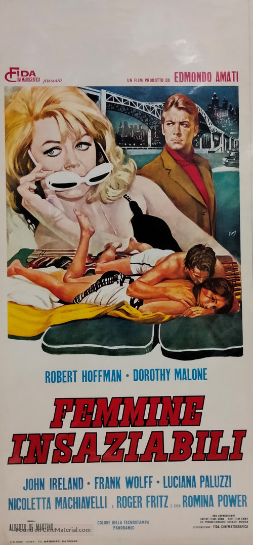 Femmine insaziabili - Italian Movie Poster