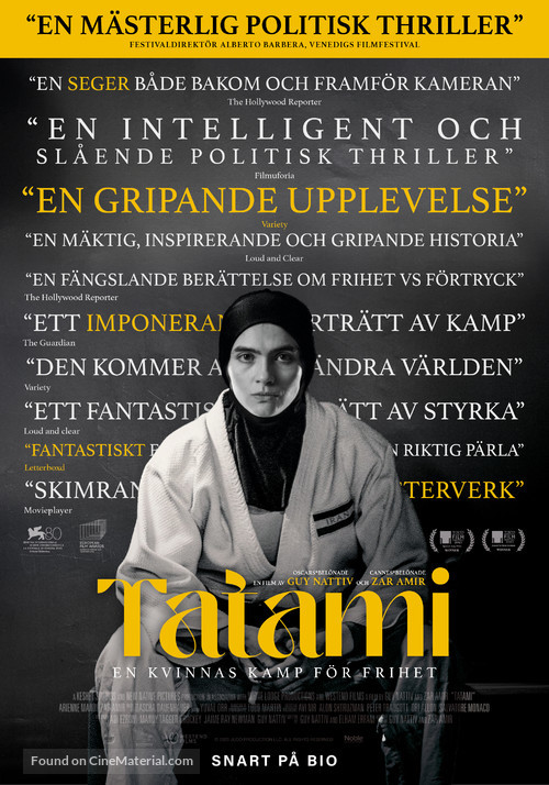 Tatami - Swedish Movie Poster