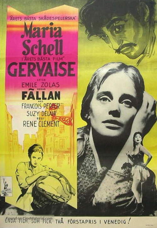 Gervaise - Swedish Movie Poster