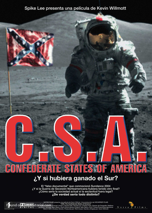 CSA: Confederate States of America - Spanish poster