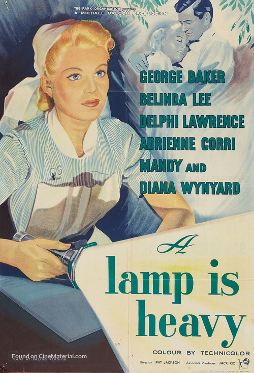 A Lamp Is Heavy - British Movie Poster