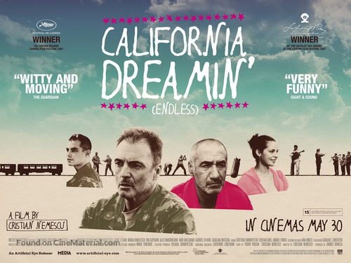 California Dreamin&#039; (Nesfarsit) - British Movie Poster