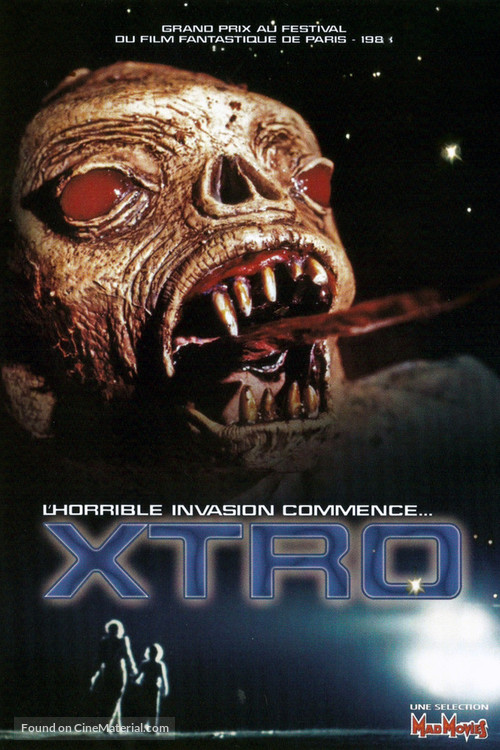 Xtro - French DVD movie cover