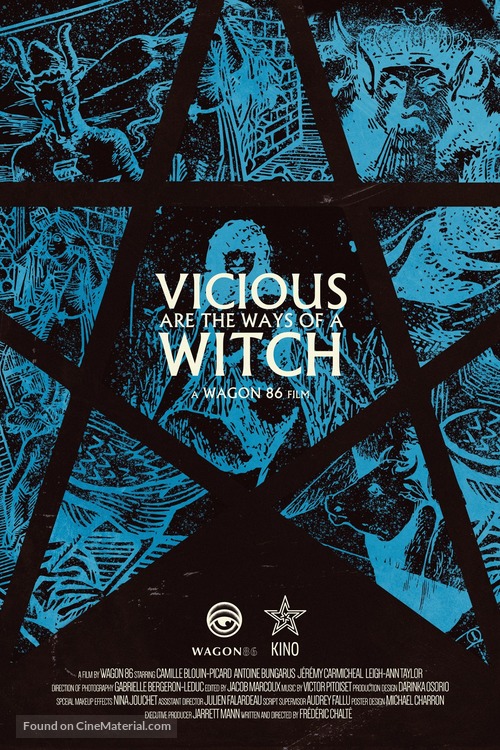 Vicious Are the Ways of A Witch - Canadian Movie Poster