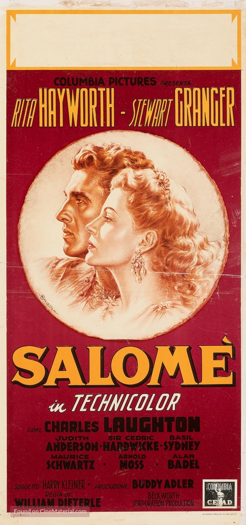 Salome - Italian Movie Poster