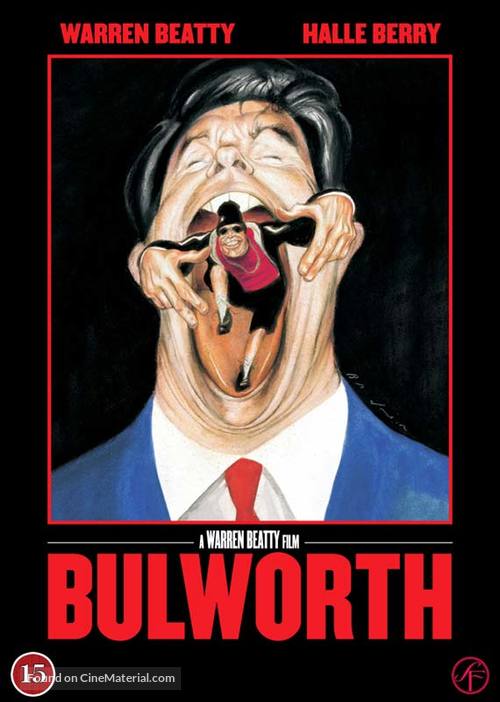 Bulworth - Danish DVD movie cover