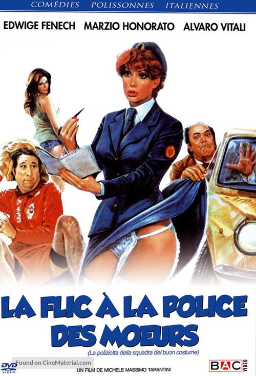 La poliziotta della squadra del buon costume - French DVD movie cover