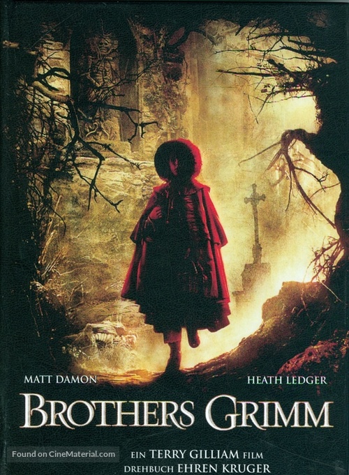 The Brothers Grimm - German Blu-Ray movie cover