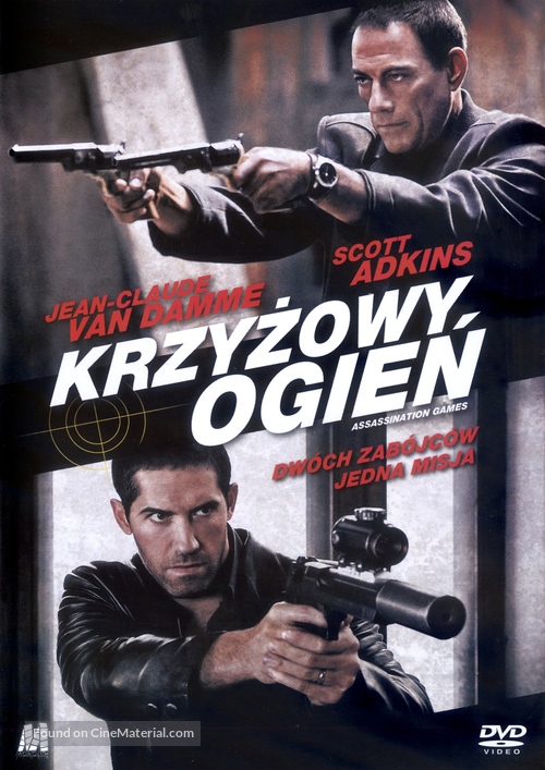 Assassination Games - Polish DVD movie cover