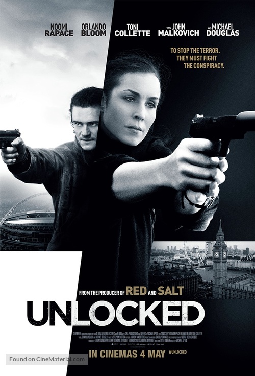 Unlocked - Singaporean Movie Poster