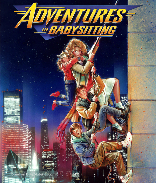 Adventures in Babysitting - Blu-Ray movie cover