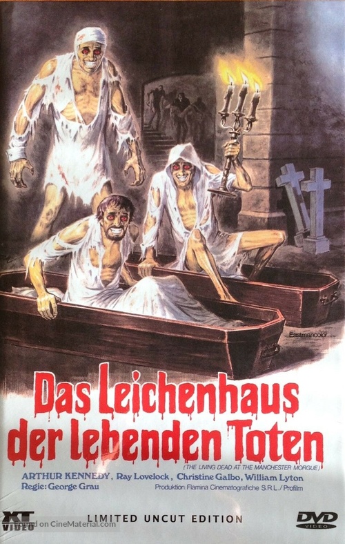 Let Sleeping Corpses Lie - Austrian DVD movie cover