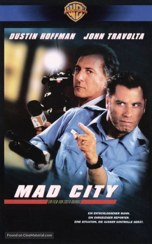 Mad City - German VHS movie cover