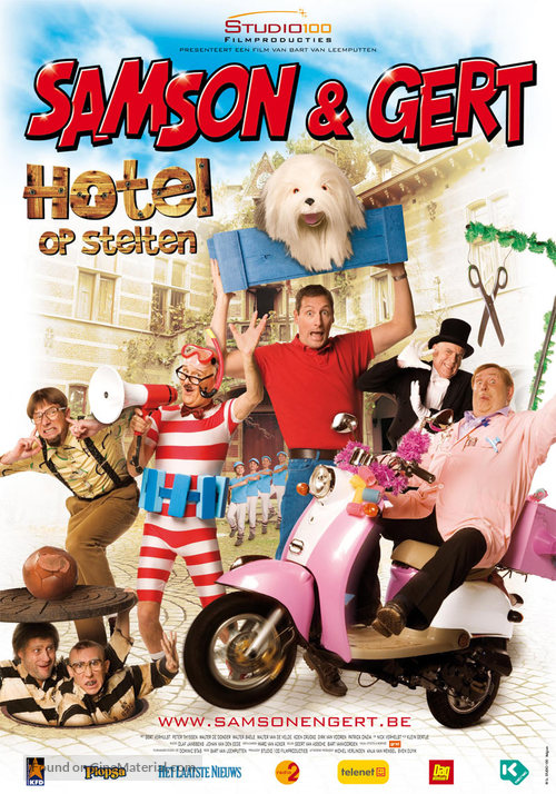 Hotel op stelten - Belgian Movie Poster