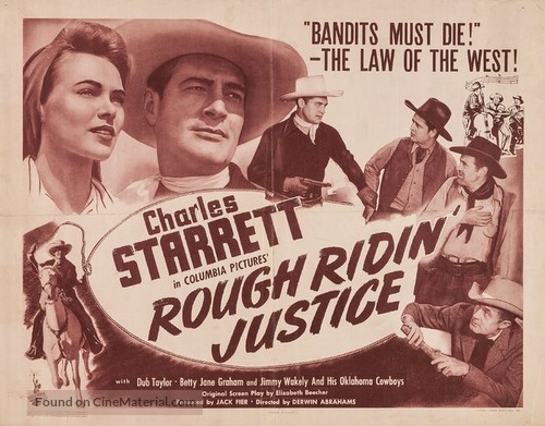 Rough Ridin&#039; Justice - Movie Poster