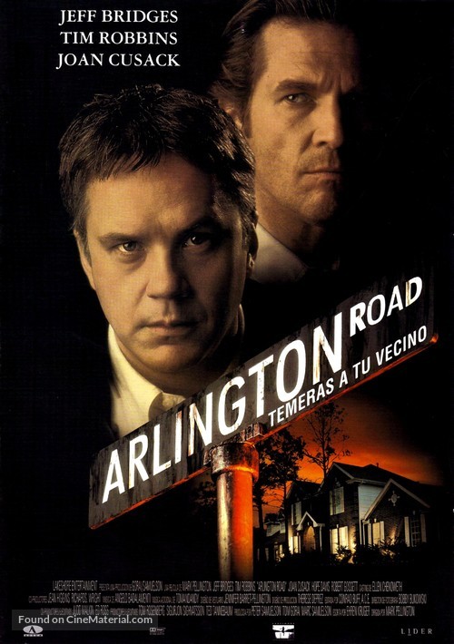 Arlington Road - Spanish Movie Poster