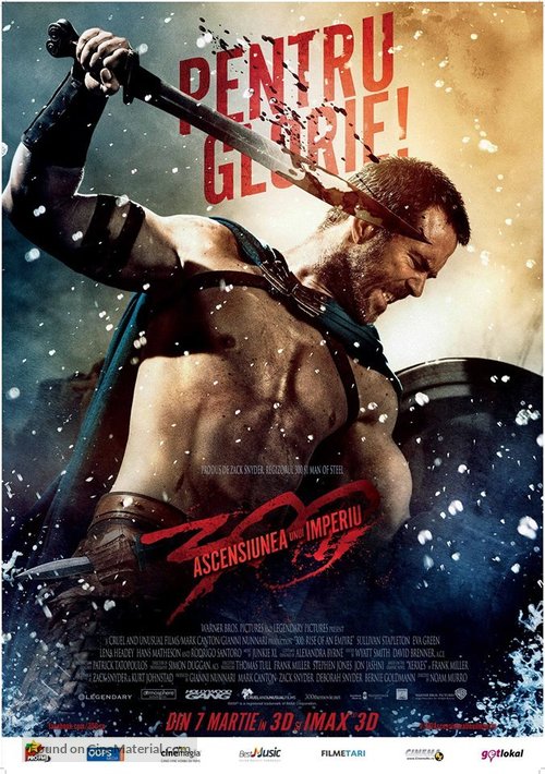 300: Rise of an Empire - Romanian Movie Poster