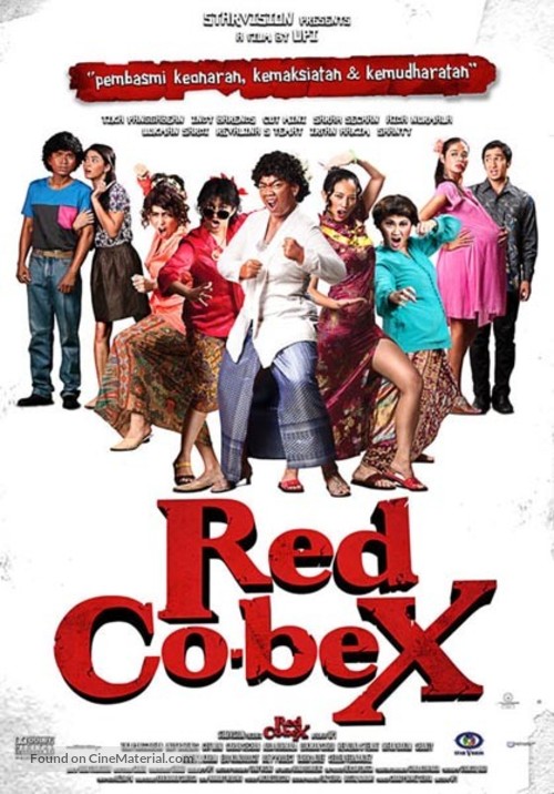 Red CobeX - Indonesian Movie Poster