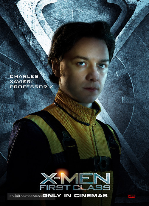 X-Men: First Class - British Movie Poster