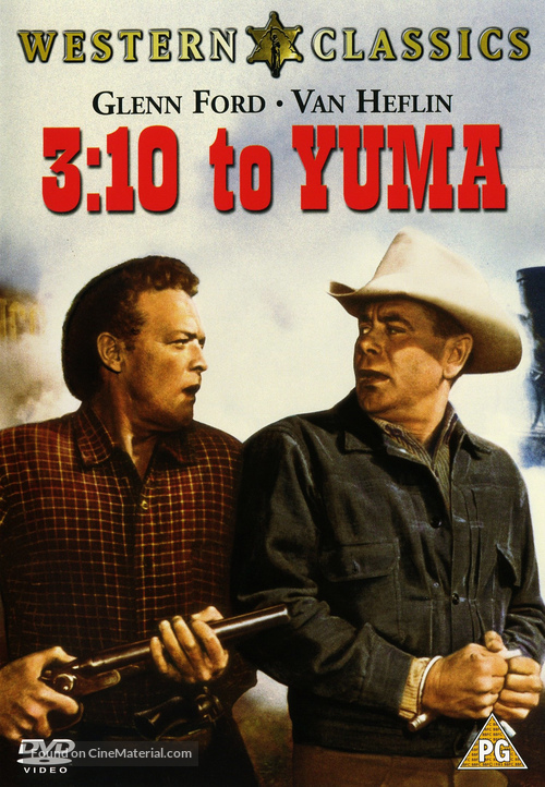 3:10 to Yuma - British DVD movie cover