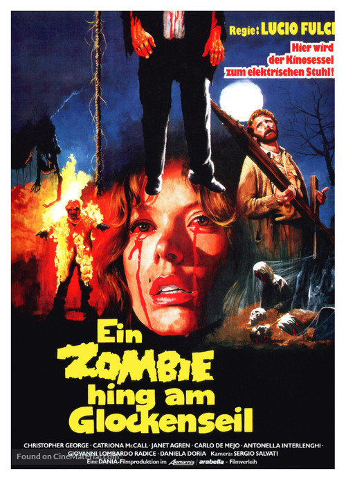 Paura nella citt&agrave; dei morti viventi - German Movie Poster