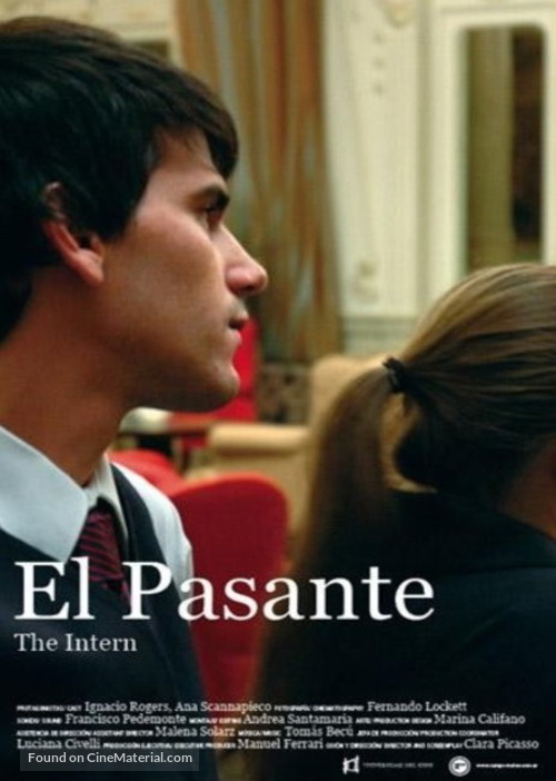 El pasante - Argentinian Movie Poster