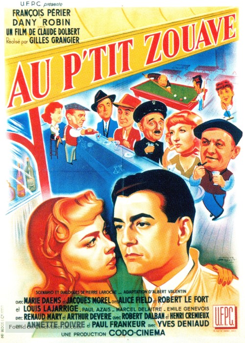Au p&#039;tit zouave - French Movie Poster