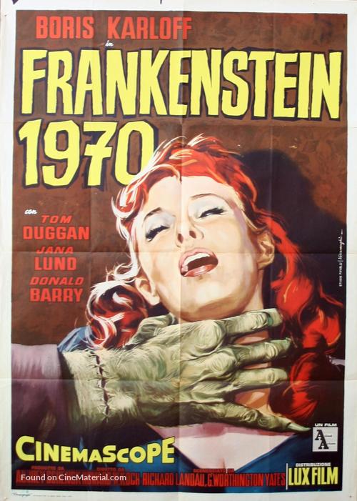 Frankenstein - 1970 - Italian Movie Poster