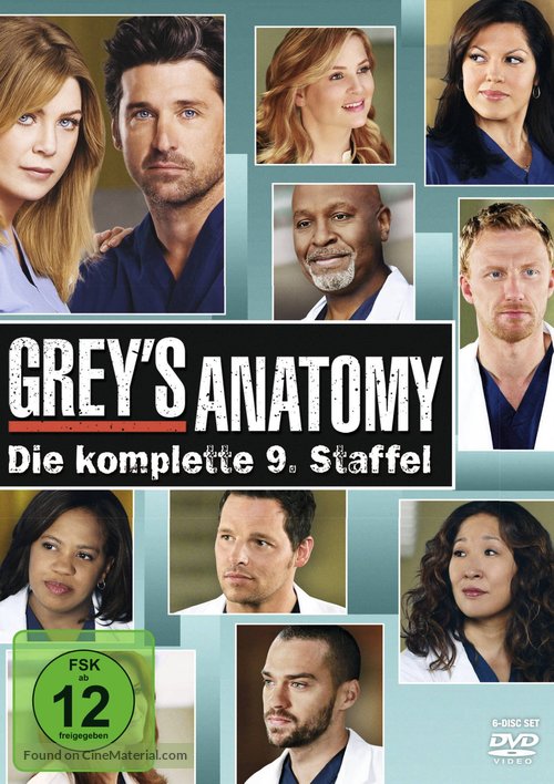 &quot;Grey&#039;s Anatomy&quot; - German DVD movie cover