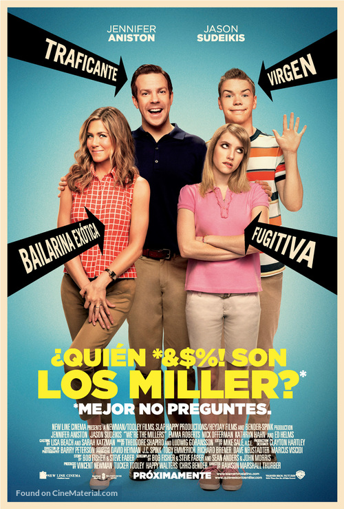 We&#039;re the Millers - Argentinian Movie Poster