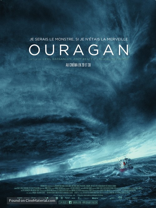 Ouragan, l&#039;odyss&eacute;e d&#039;un vent - French Movie Poster